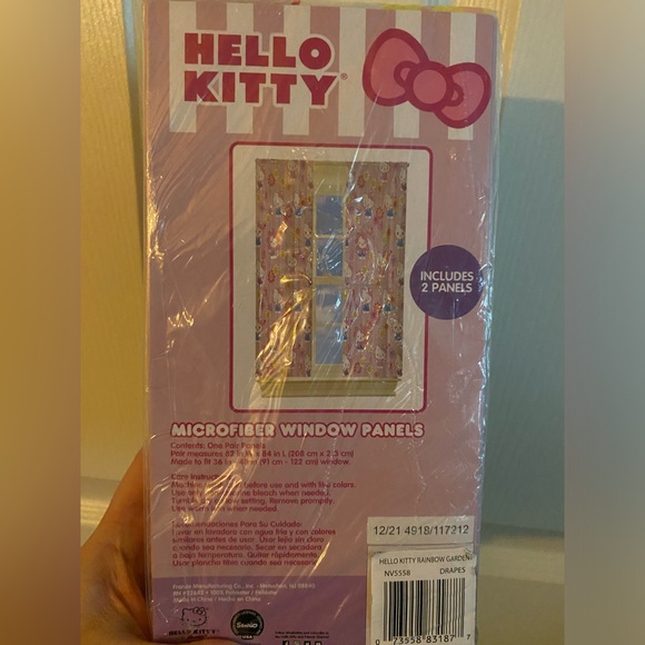 Hello kitty curtains 2 panels - Picture 4 of 6